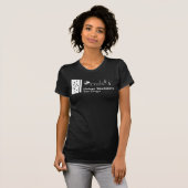 Urban Sketchers San Diego logo blanc T-Shirt (Devant entier)