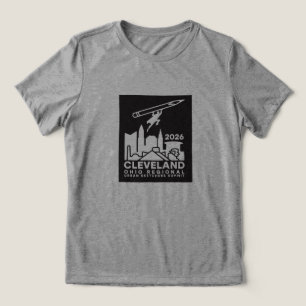 Urban Sketchers Summit 2026 - Cleveland - Dames  Tri-Blend Shirt