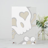 Urban Skull Briefpapier (Staand voorkant)