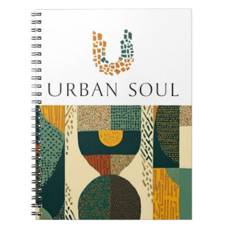 Urban Soul Minimalistische Gezondheid en Welzijn Notitieboek