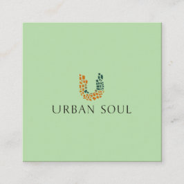 Urban Soul Vegan   Vierkante Visitekaartje