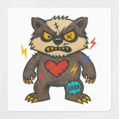 Urban Stitch Trio — Sticker Pack (Design 2)