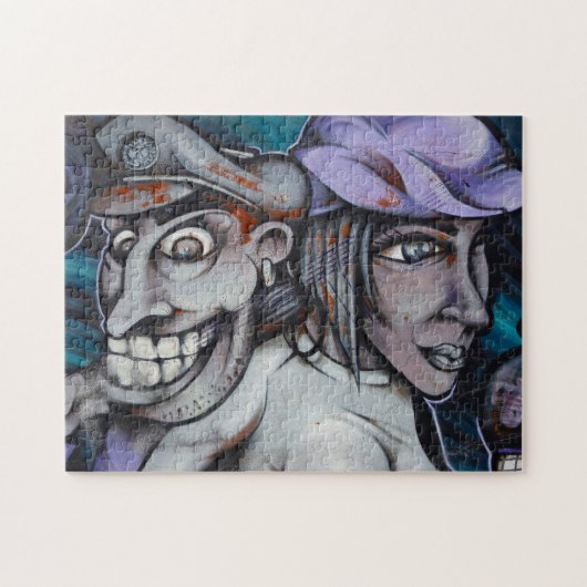 Urban Street Art Madrid. Legpuzzel (Horizontaal)