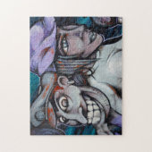 Urban Street Art Madrid. Legpuzzel (Verticaal)