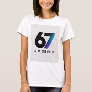 Urban Streetwear 67 Six Seven Varsity Vervuild T T-shirt