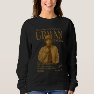 Urban Streetwear Poster – T-shirt met zelfverzeker