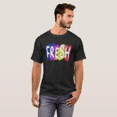 Urban Style Rap R&B  Retro Fresh Graffiti T-shirt (Voorkant volledig)