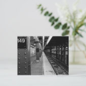 Urban Subway foto Briefkaart (Staand voorkant)