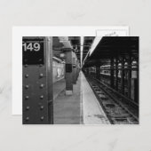 Urban Subway foto Briefkaart (Voorkant / Achterkant)