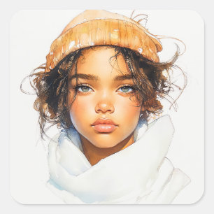 Urban Teen Vierkante Sticker