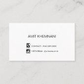 Urban Touch Visitekaartje (Achterkant)