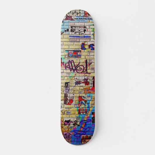 Urban Underground NYC Graffiti Popsicle Deck Skateboard (Voorkant)