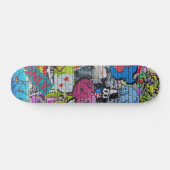Urban Underground NYC Graffiti Popsicle Deck Skateboard (Horizontaal)