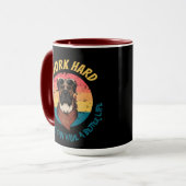 Urban Warrior BOXER I WORK HARD Mug (Devant gauche)