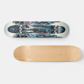 "Urban Warrior: High-tech huurling Skateboard (Horizontaal)