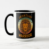 Urban Warrior Yellow Lion Frontline Warrior Mok (Links)