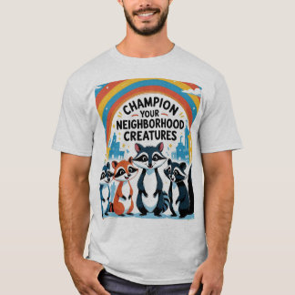 Urban Wildlife Heroes T-shirt