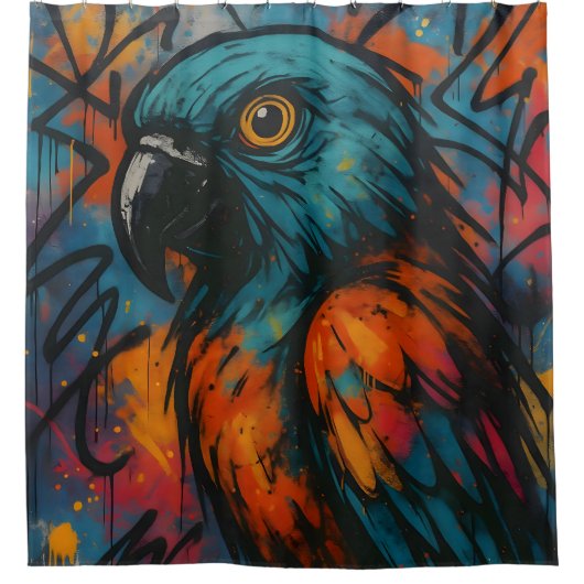 Urban Wingbeat - Douchegordijn (Voorkant)