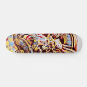 Urban Yakuza Dragon Graffiti Element Pro Board Skateboard (Horizontaal)