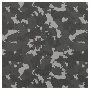 Urban Zwart Wit Camouflage Camo Militair Stof