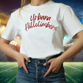 Urbana Hillclimbers Gebogen Handgeschreven Tshirt