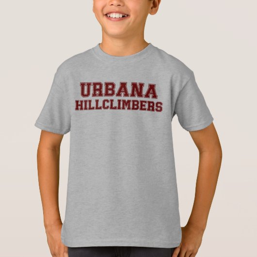 Urbana Hillclimbers Kind Tshirt (Voorkant)