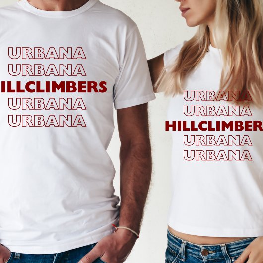 Urbana Hillgrimbers Répéter TShirt