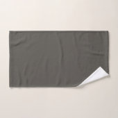 Urbane Bronze couleur solide (Serviette à main)
