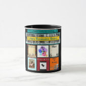 Urbane renaissance Classic B/W Two Toned Mok (Midden)