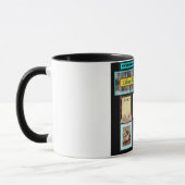 Urbane renaissance Classic B/W Two Toned Mok (Links)