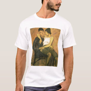 Urbanite Couple, 1920 (olie op canvas) T-shirt