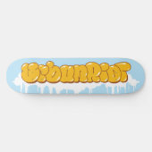 UrbanRiot Graffiti Clouds Deck Skateboard (Horizontaal)