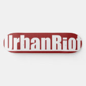 UrbanRiot JP1 Rode Deck Skateboard (Horizontaal)