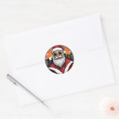 UrbanSanta 1 Ronde Sticker (Envelop)