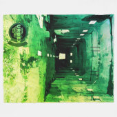 Urbex Fleece Deken (Voorkant (Horizontaal))