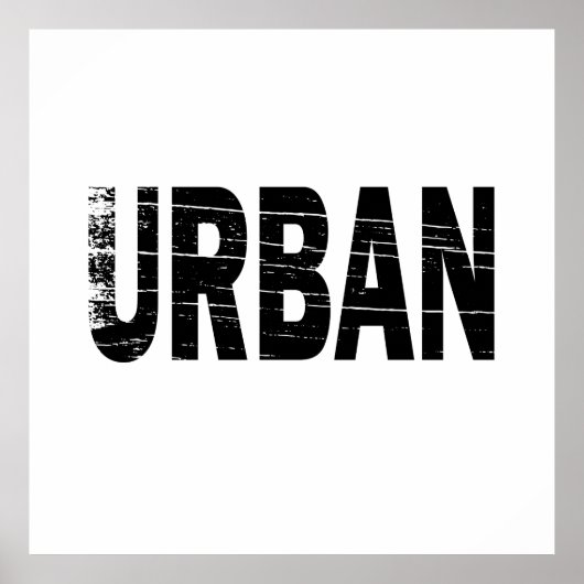 Urbex Urbanart Urban Explorer Poster (Voorkant)