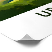 Urbino Italië Reisprint Poster (Hoek)