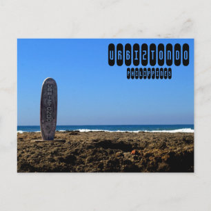 Urbiztondo Beach in La Union Filipijnen Briefkaart