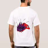 Urchin Man! T-shirt (Achterkant)