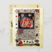 Uren Catherine of Cleves Briefkaart (Voorkant / Achterkant)