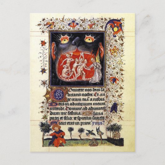 Uren Catherine of Cleves Briefkaart (Voorkant)