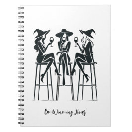 Uren van Wijn,Elitair Heksen Wijn Avond,Modern Notitieboek