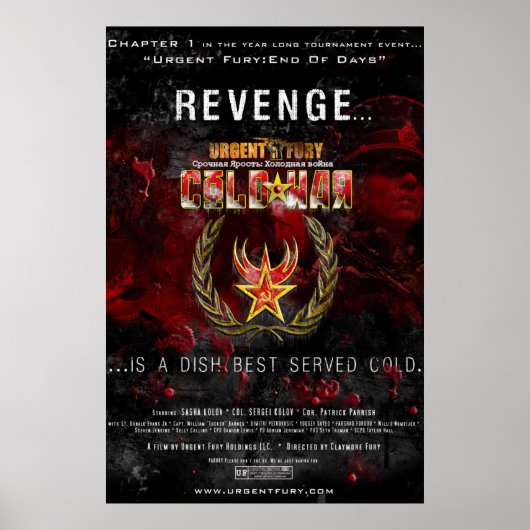 Urgent Fury Guerre froide Poster colossal (Devant)