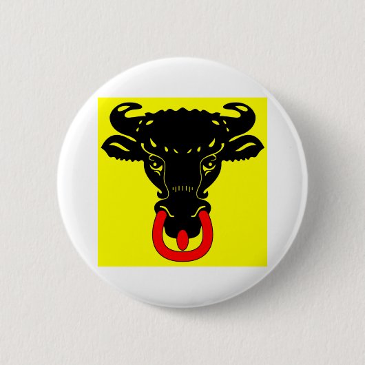 Uri Flag Ronde Button 5,7 Cm (Voorkant)