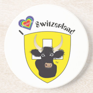 Uri Schweiz Suisse Svizzera Bierdeckel Zandsteen Onderzetter