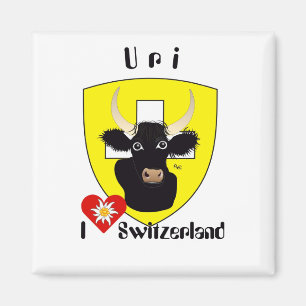 Uri Schweiz Suisse Svizzera Svizra Magnet Magneet
