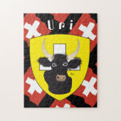 Uri Schweiz Suisse Svizzera Svizra Puzzles Legpuzzel (Verticaal)