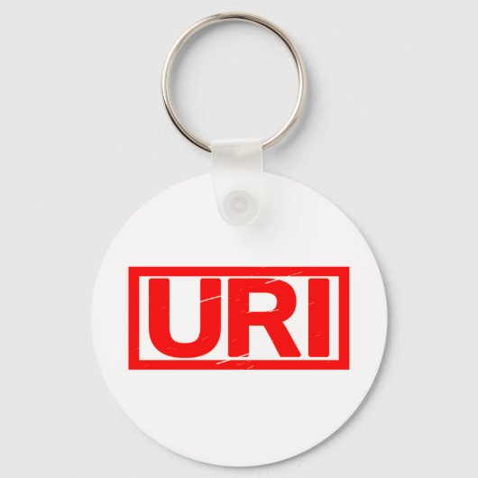 Uri Stamp Sleutelhanger (Voorkant)