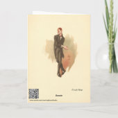 Uriah Heep van Kyd van Dickens' David Copperfield Kaart (Achterkant)