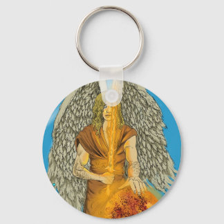 Uriel's brandbeveiliging sleutelhanger